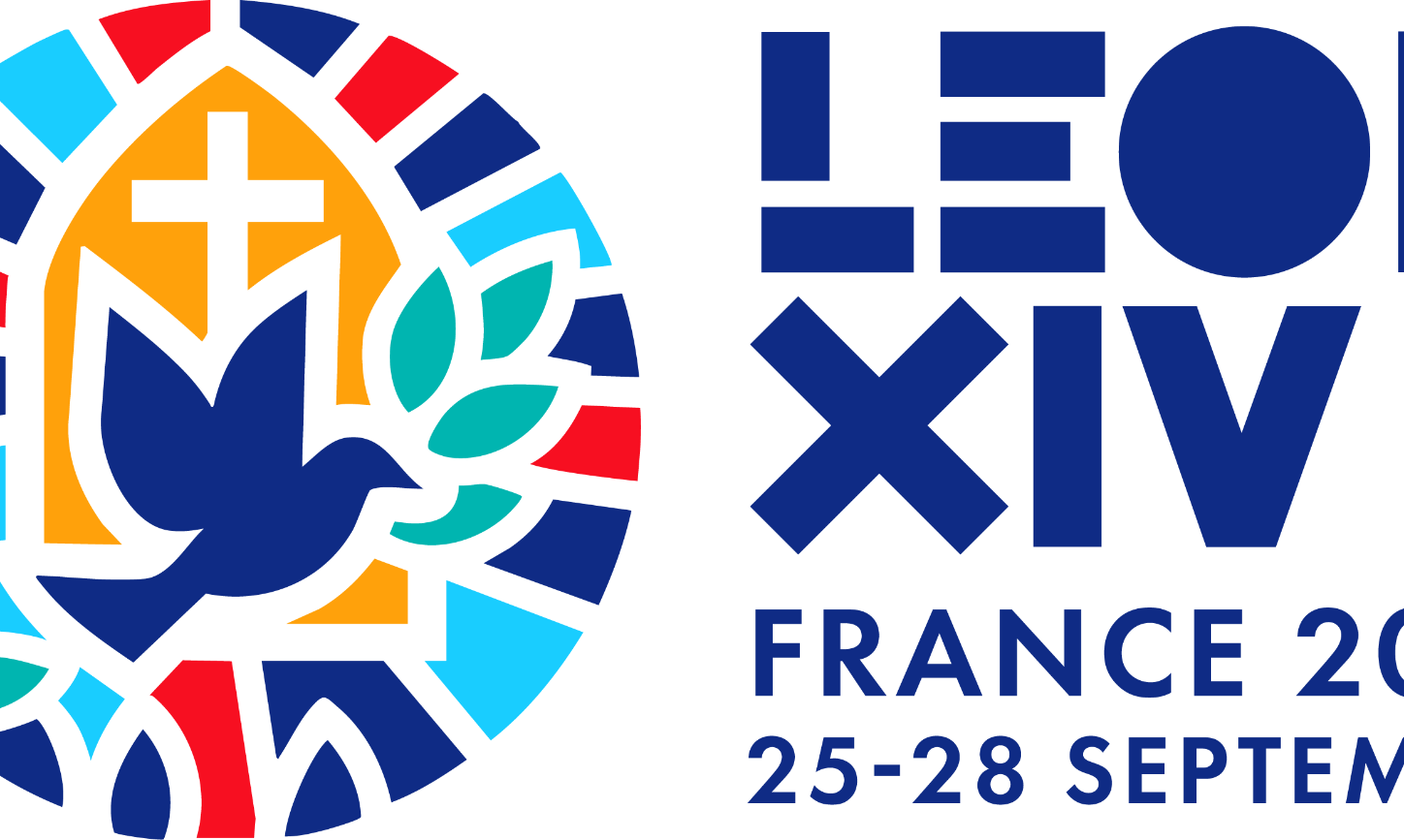 Das Logo der Papstreise vom 25. - 28. September 2026 nach Frankreich
