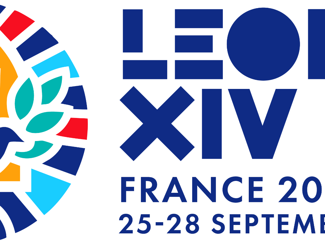 Das Logo der Papstreise vom 25. - 28. September 2026 nach Frankreich