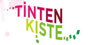 Das Bild zeigt in bunten Buchstaben das Wort 'Tintenkiste'. (c) Kolping Recycling GmbH Das Bild zeigt in bunten Buchstaben das Wort 'Tintenkiste'.