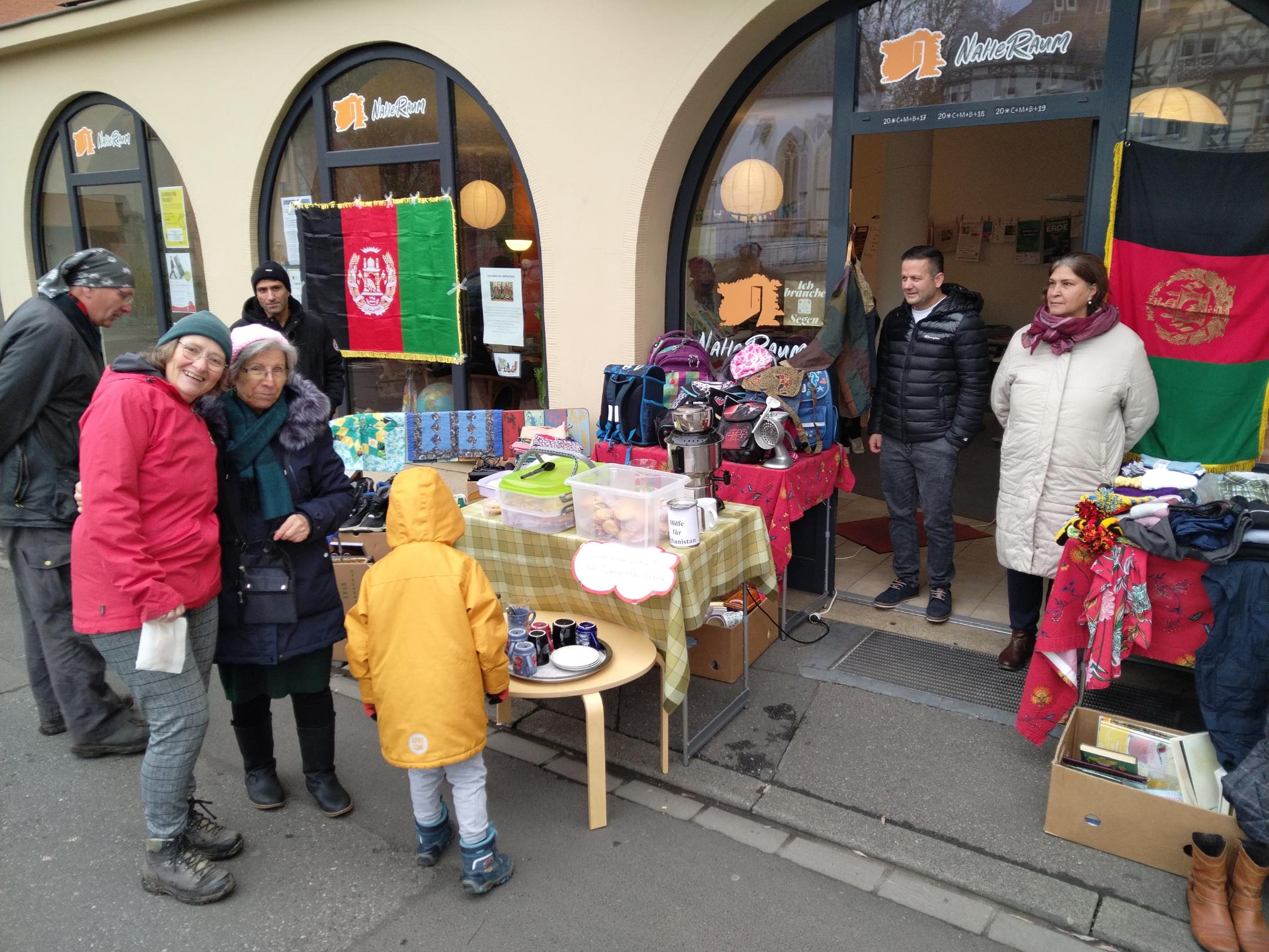 Flohmarkt für die Afghanistanhilfe