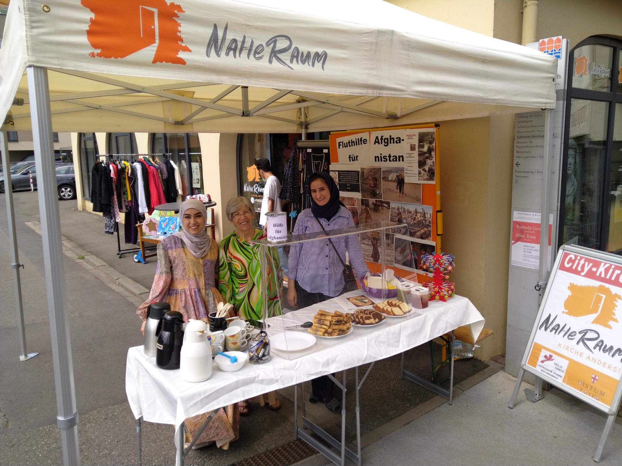 Süsse Spazialitäten für Afghanistanhilfe