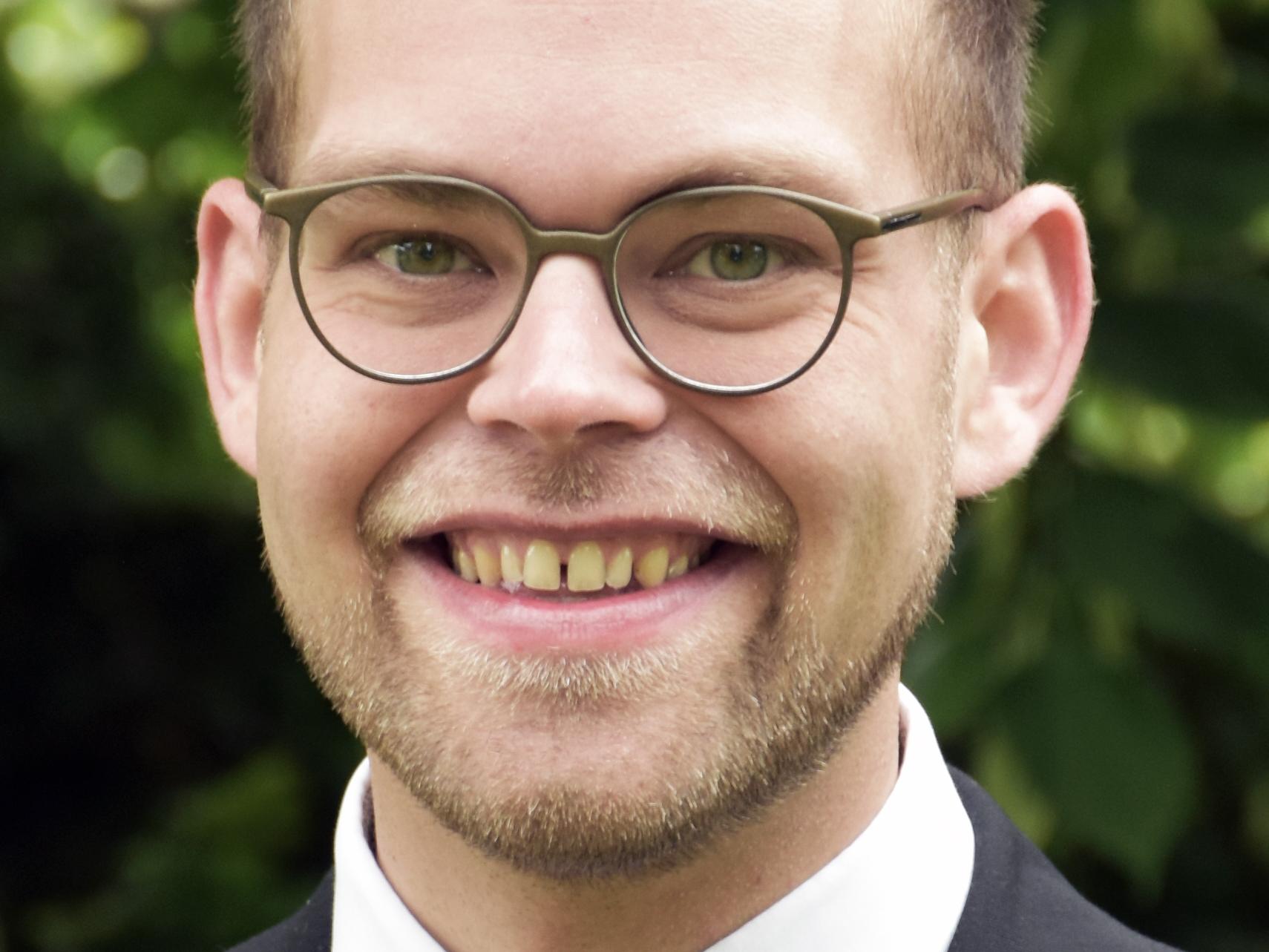 Das Bild zeigt den Kopf von Mathias Kremer